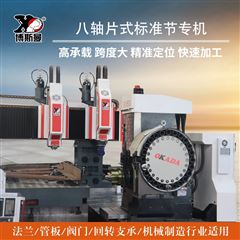 加工中心八軸塔機片式标準節加工專機